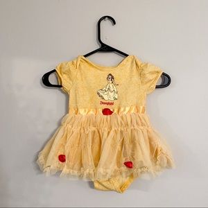 Disney Princess Belle Bodysuit with Tutu and Roses